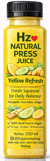 Yellow Refresh Bottle